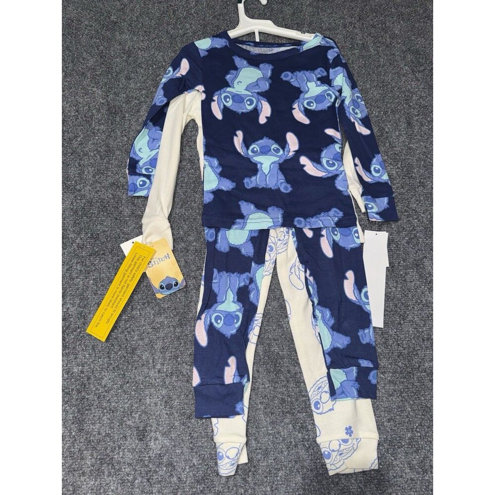 Disney Stitch 3T Pajama Set 2 Pack